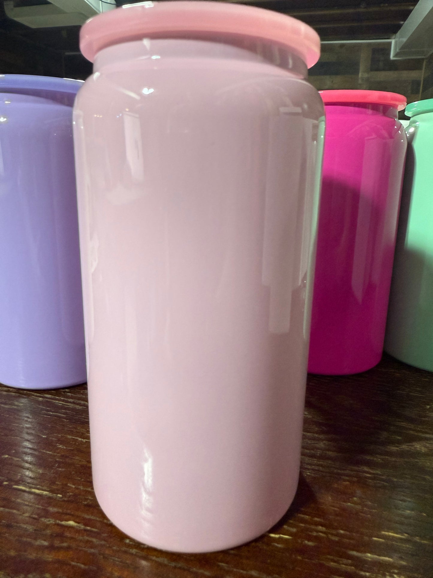 Light Pink 16oz Stainless Steel Tumbler