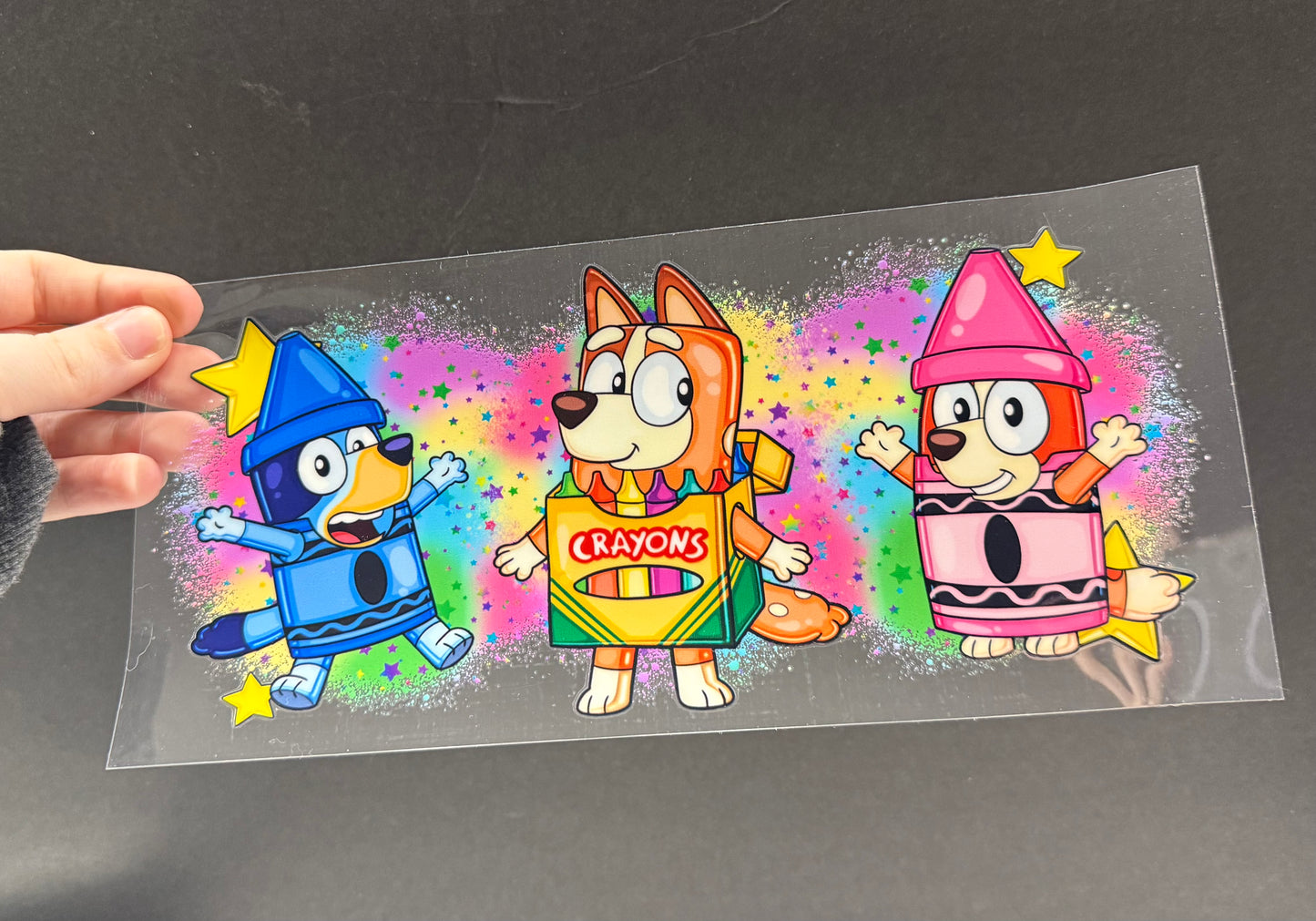 Blue Dog Crayons
