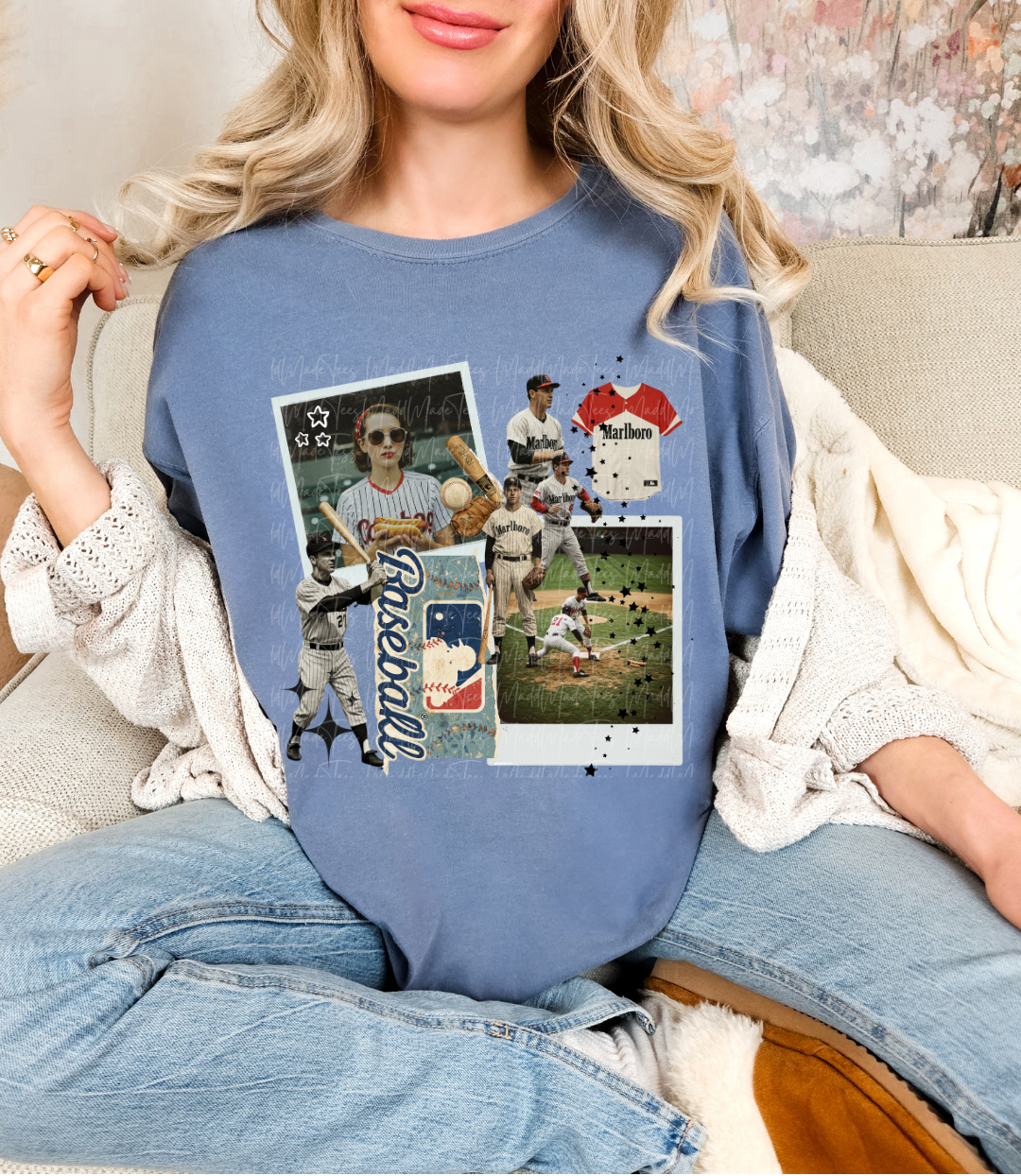 Vintage Baseball Collage