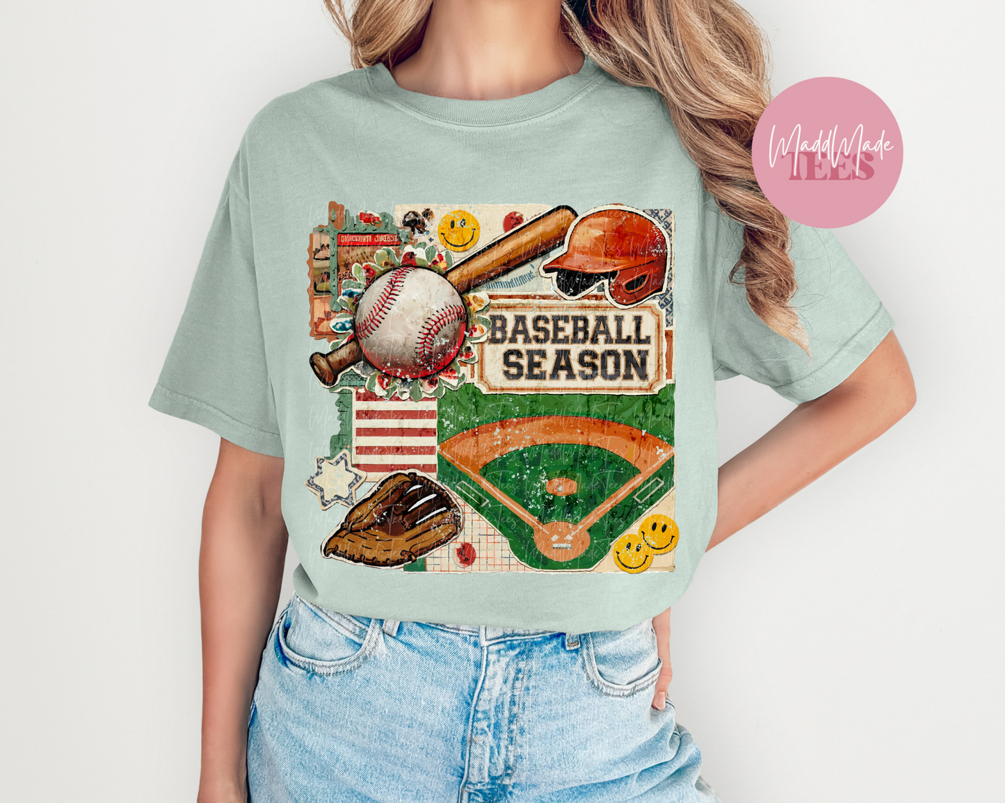 Baseball Season Collage