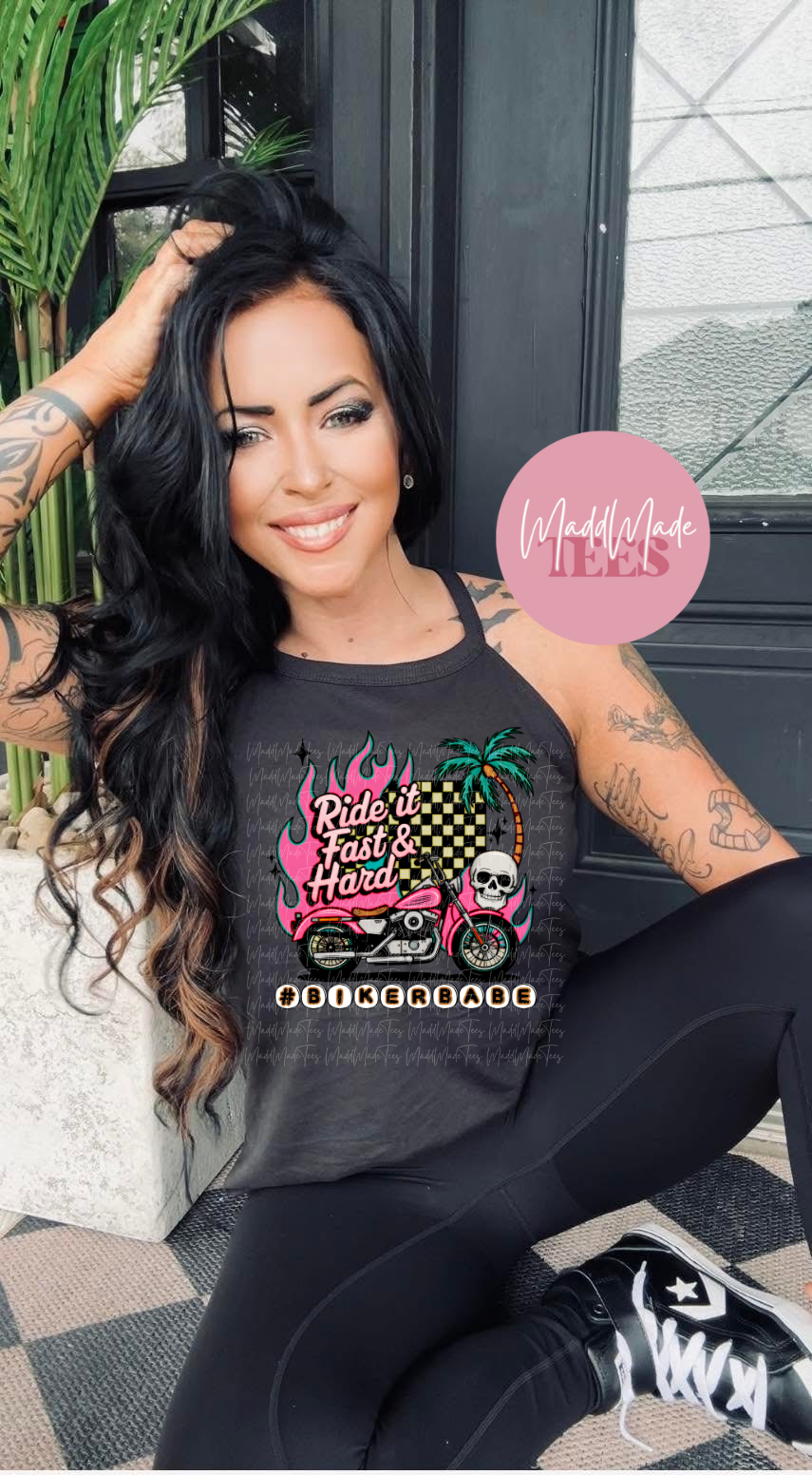 #BikerBabe