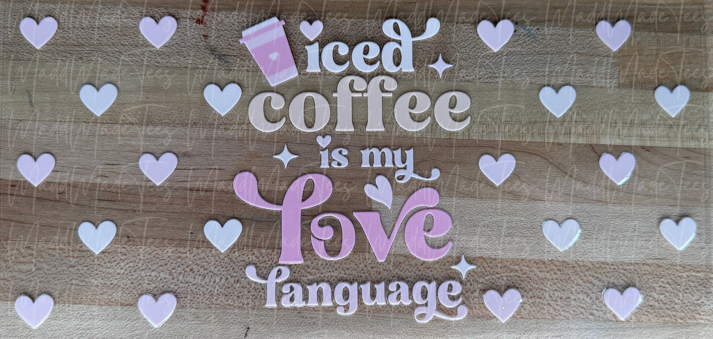 iced coffee is my love language