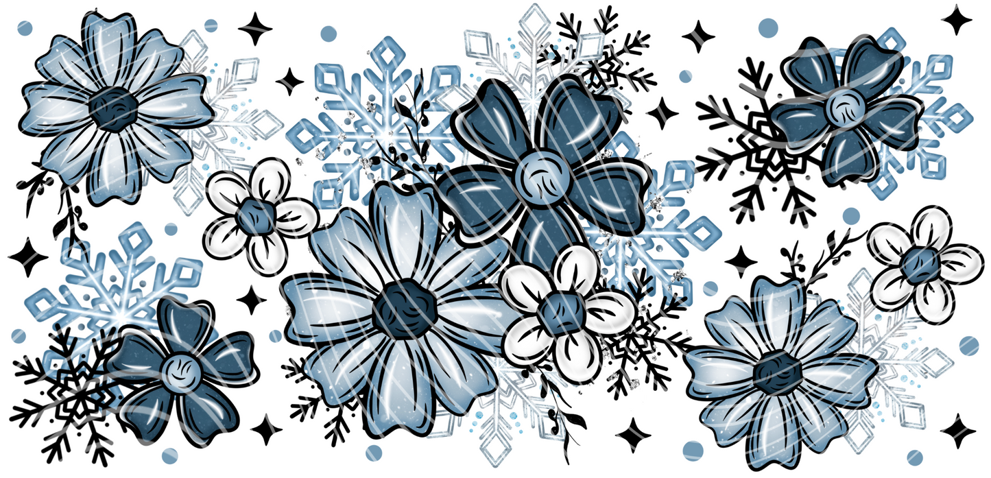 Winter Snowflake Flowers