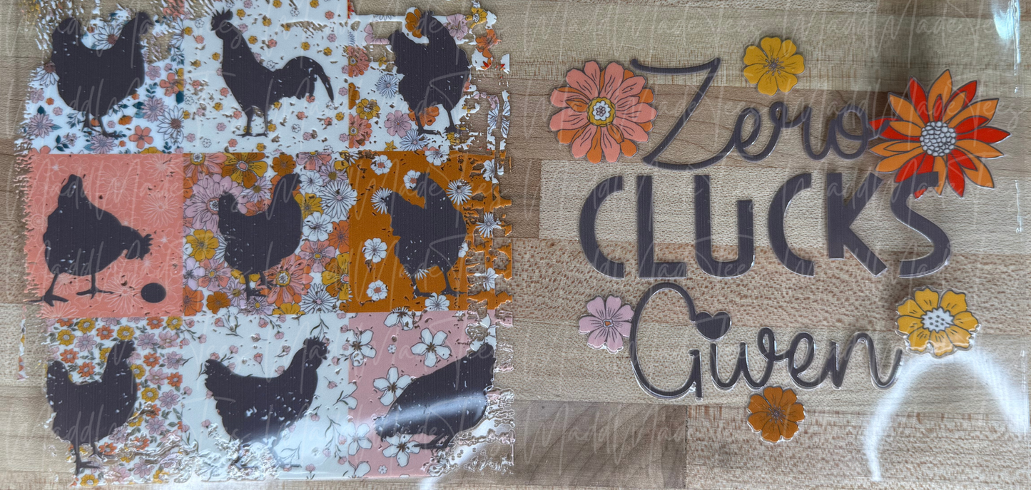 zero clucks given