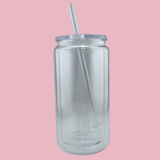 16oz Acrylic Snow Globe Tumbler