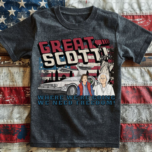 Where We're Going We Need Freedom!