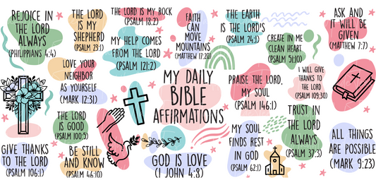 Daily Bible Verse Affirmations