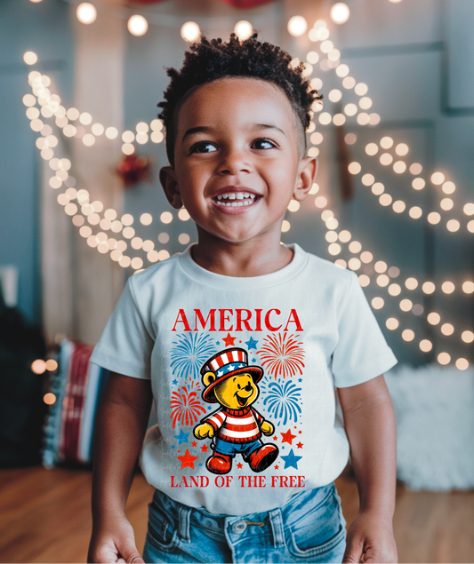 Land of the Free Honey Bear