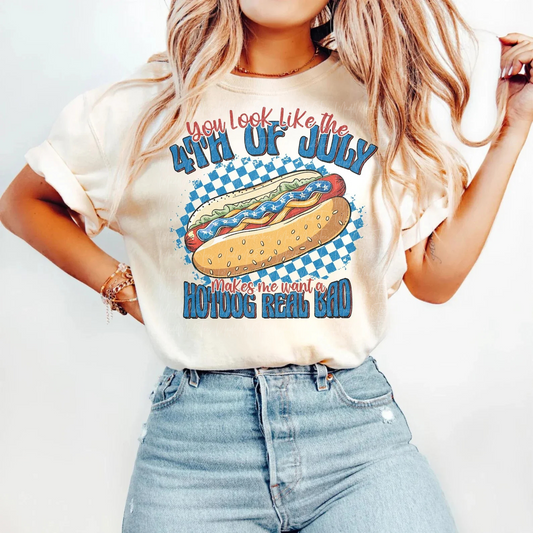 Want a Hot Dog Real Bad Tee